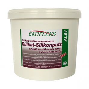 Ekofleks AL61 Silikāta-silikona dekoratīvais apmetums (akmentiņš) 2mm, 25kg